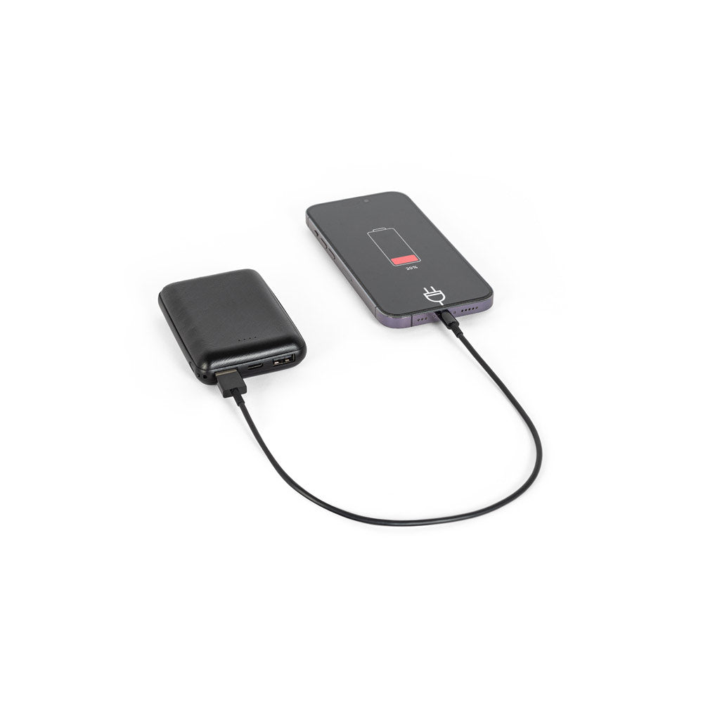 LEAKEY 8. Power bank 8'000 mAh em ABS reciclado (100% rABS)