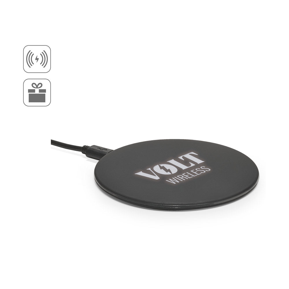 BURNELL. Carregador wireless super rápido 10W em ABS