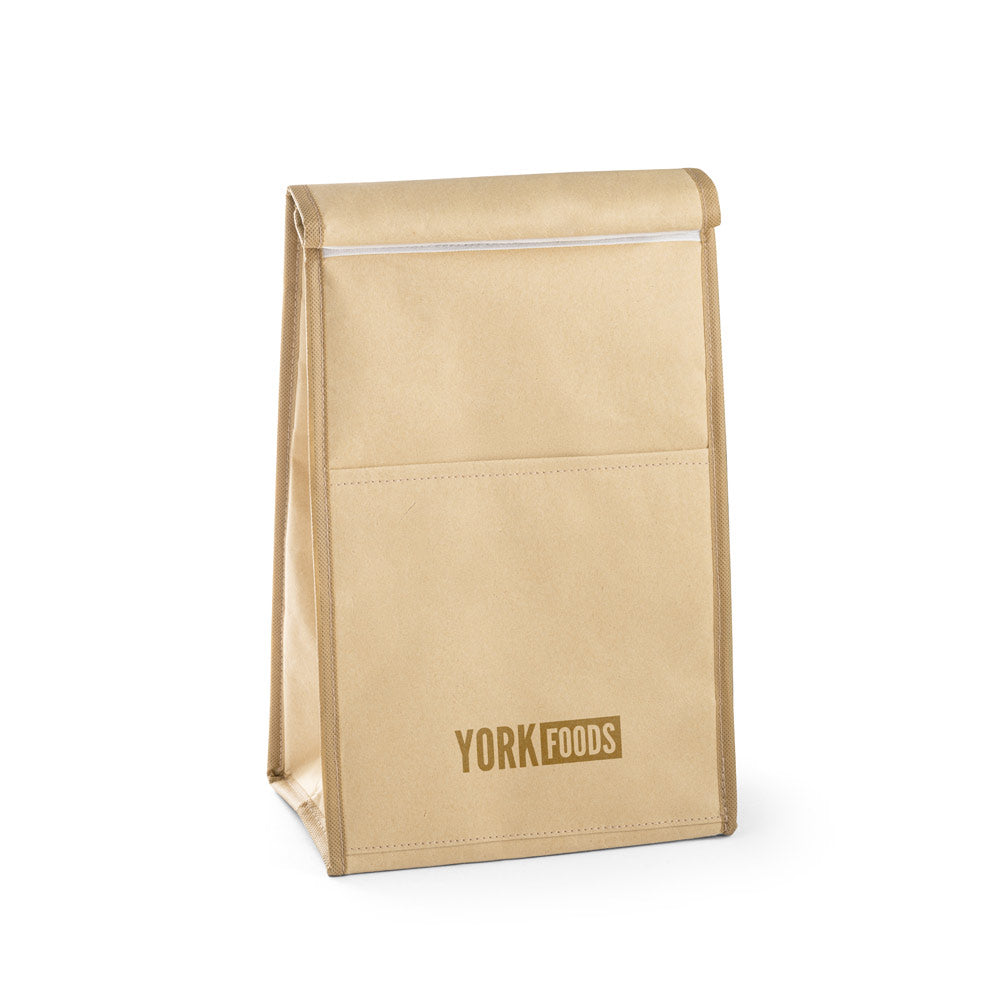 YORK. Bolsa térmica até 4 L em papel com isolamento térmico