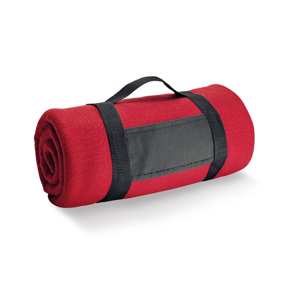 THORPE. Manta polar (180 g/m²) com pega amovível
