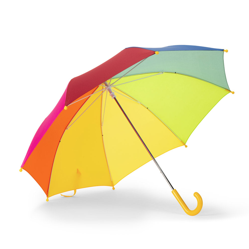 OLIVIA. Guarda-chuva colorido para criança de 19" em poliéster 190T