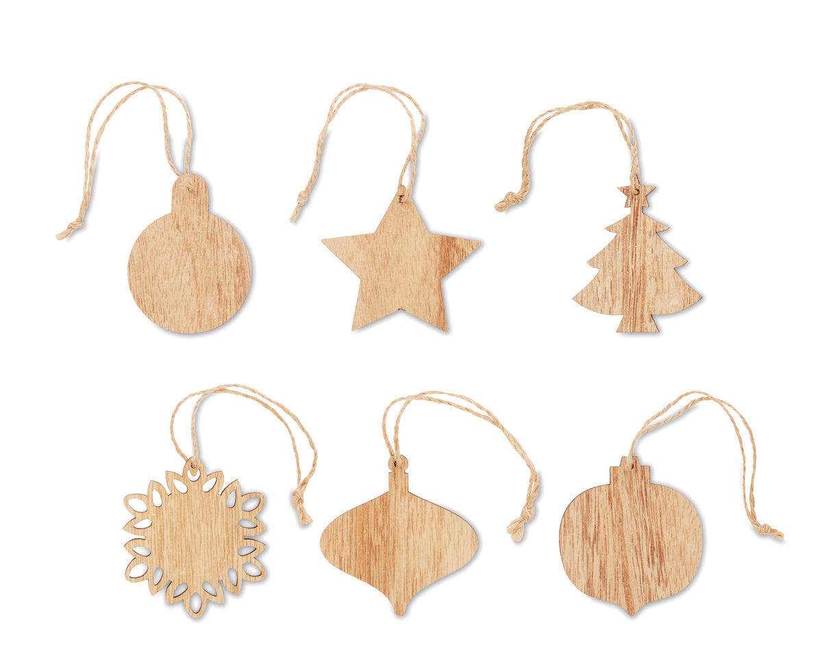 Conjunto De Natal Em Madeira