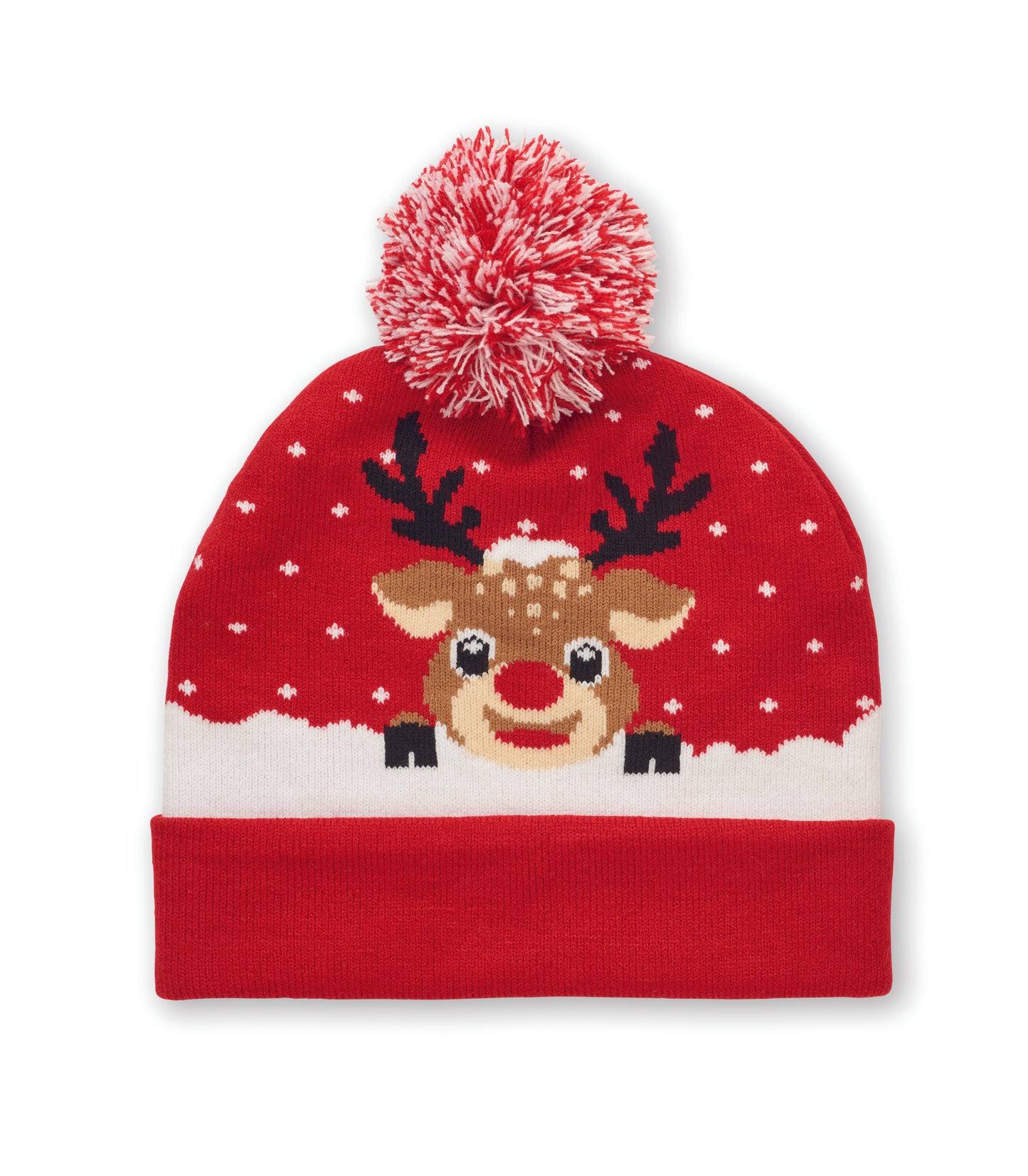 Gorro De Natal Em Malha