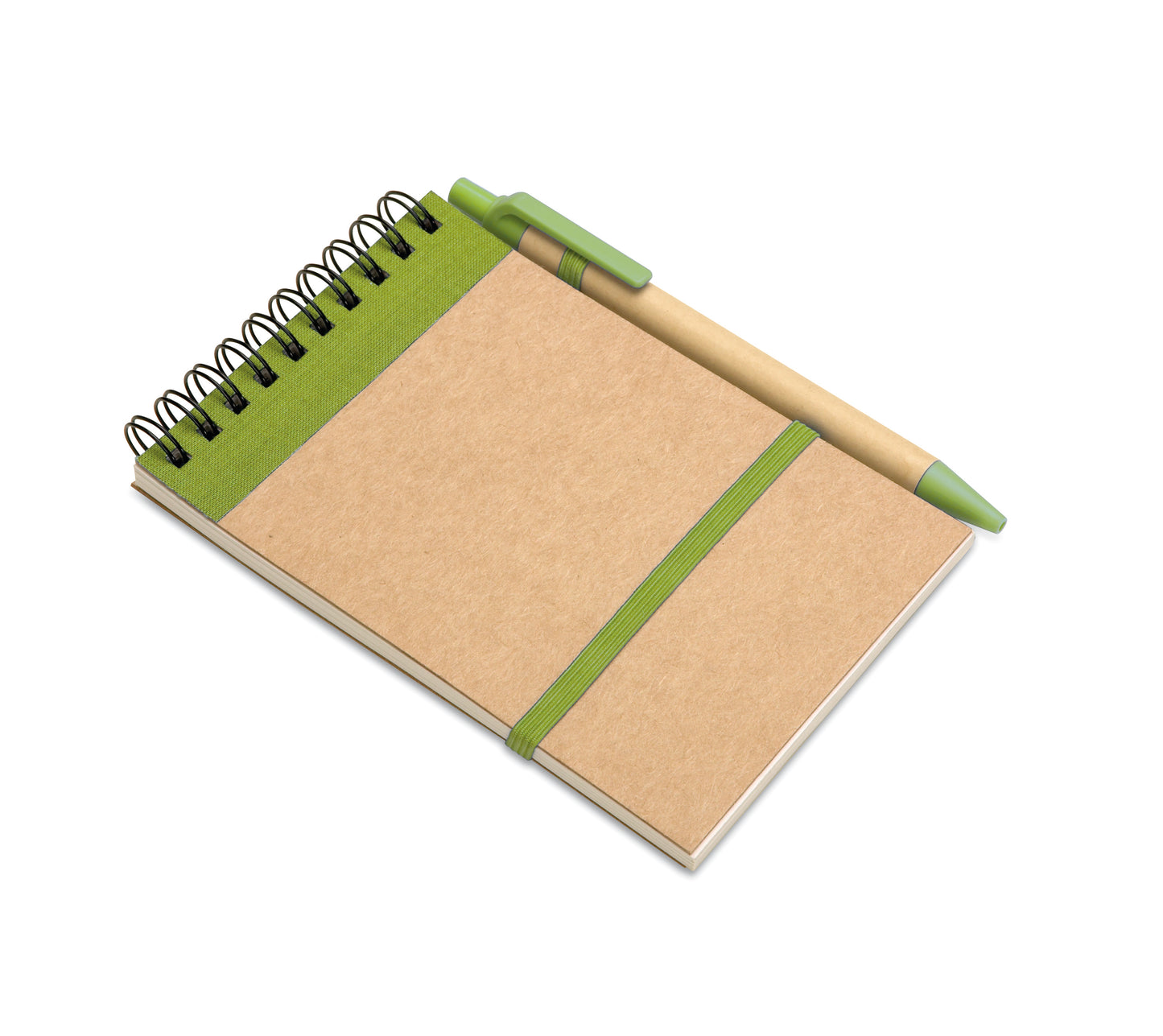 Caneta E Bloco Notas Reciclado