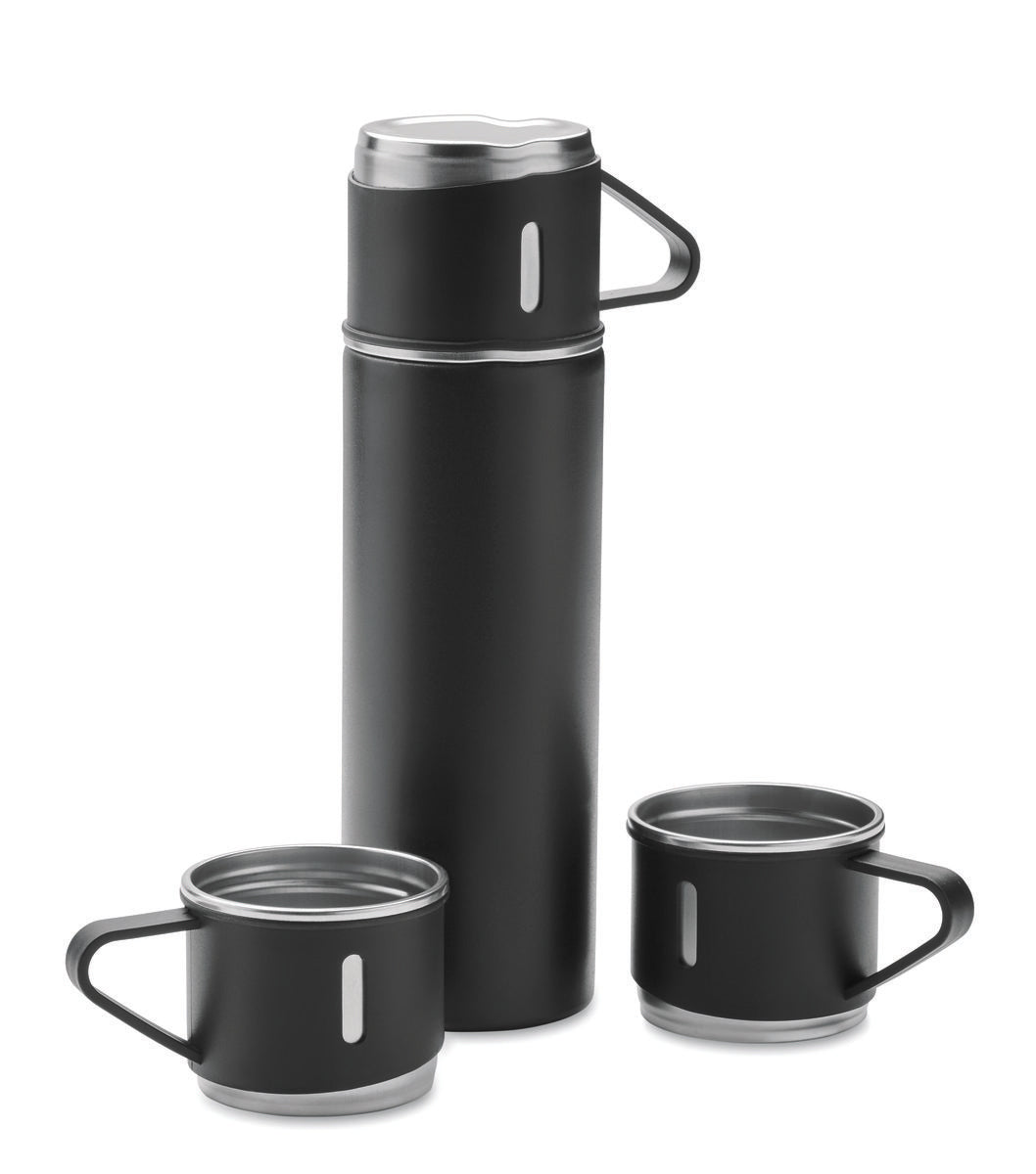 Conjunto Garrafa E Caneca Aço