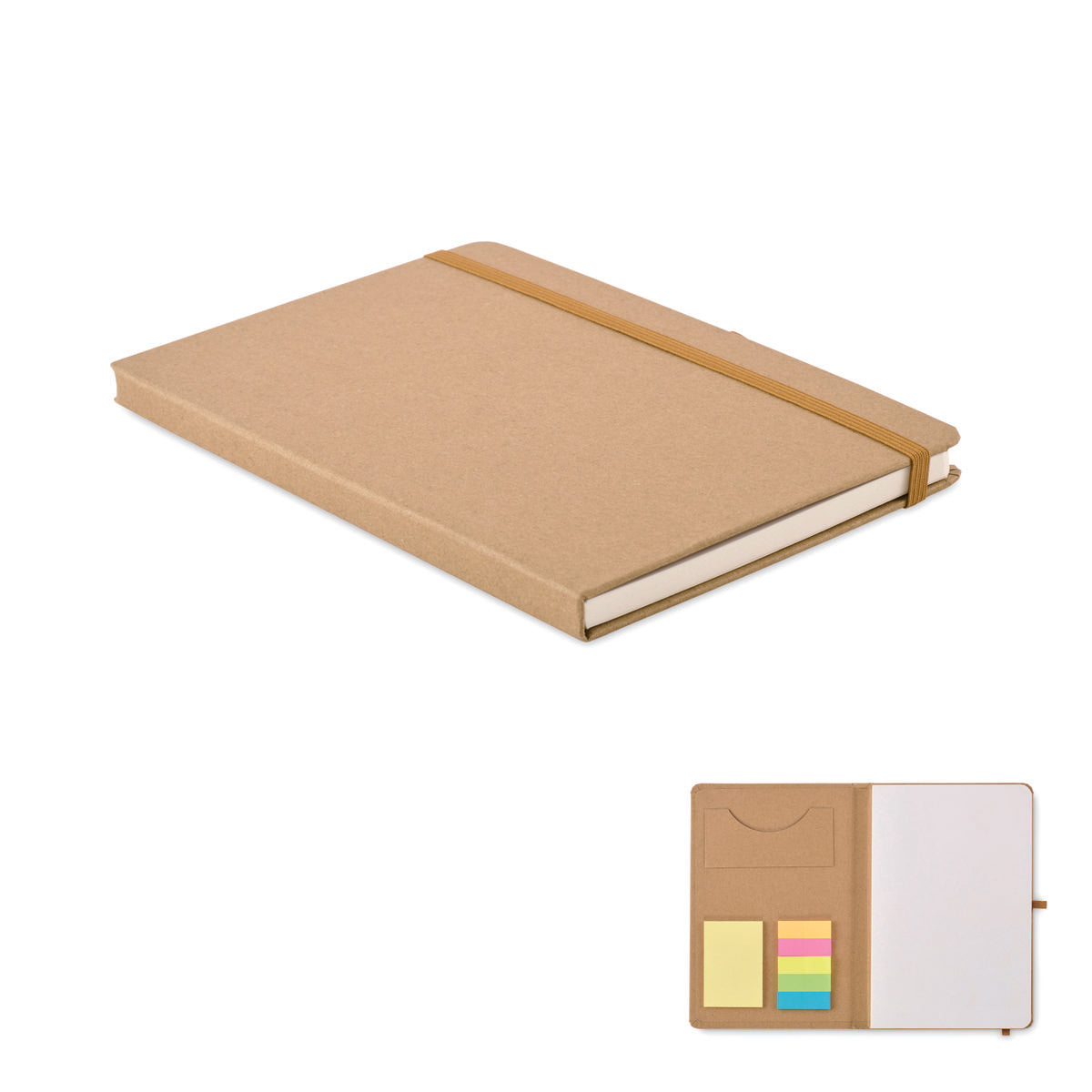 Conjunto De Papel Reciclado A5