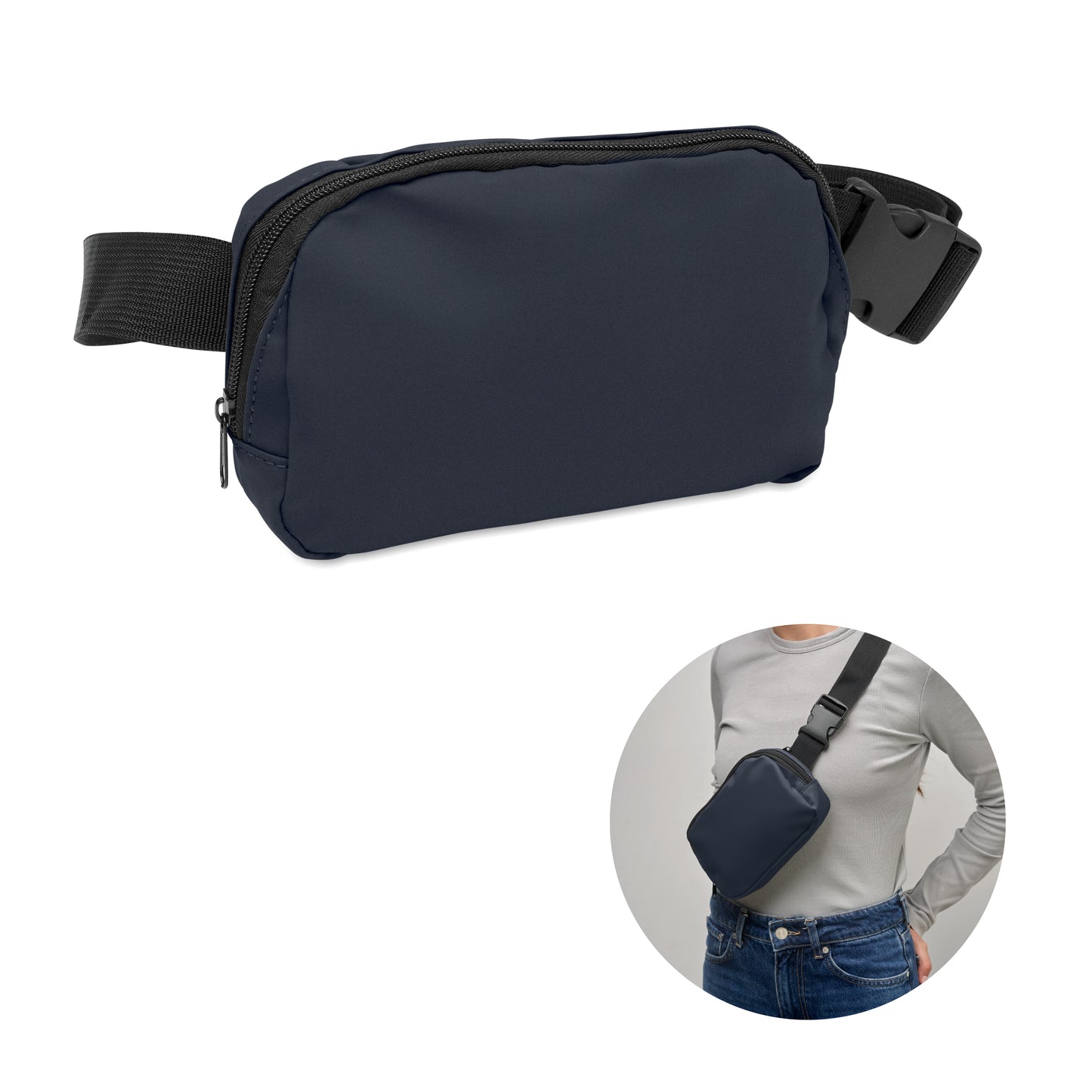 Bolsa De Cintura Em Pol. 210D