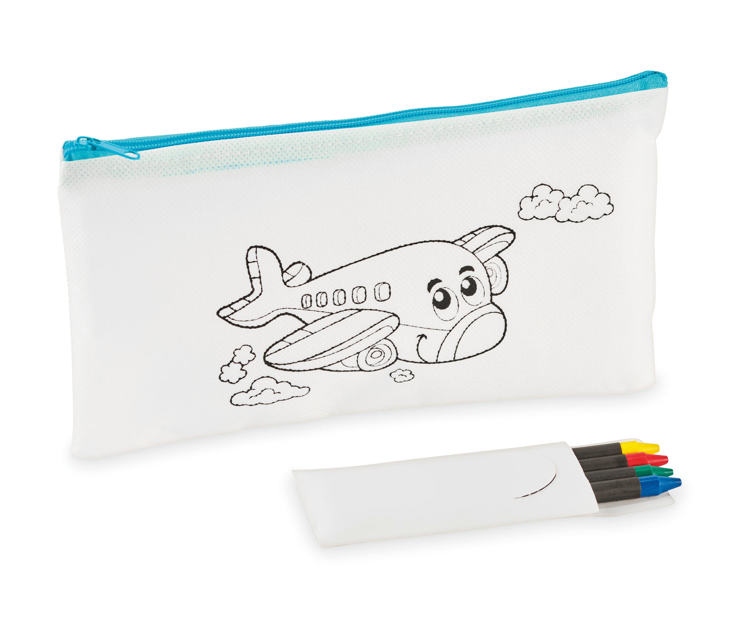 Estojo Infantil Com 4 Lápis