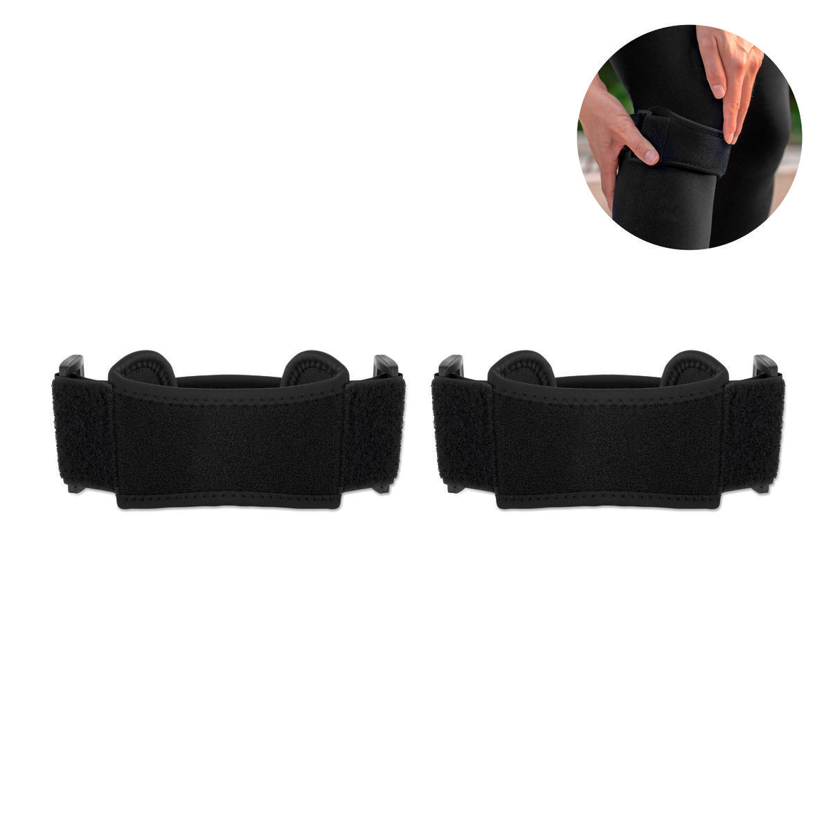 Conjunto De 2 Joelheiras