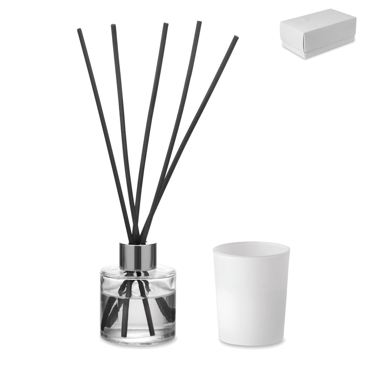 Difusor E Vela De Baunilha