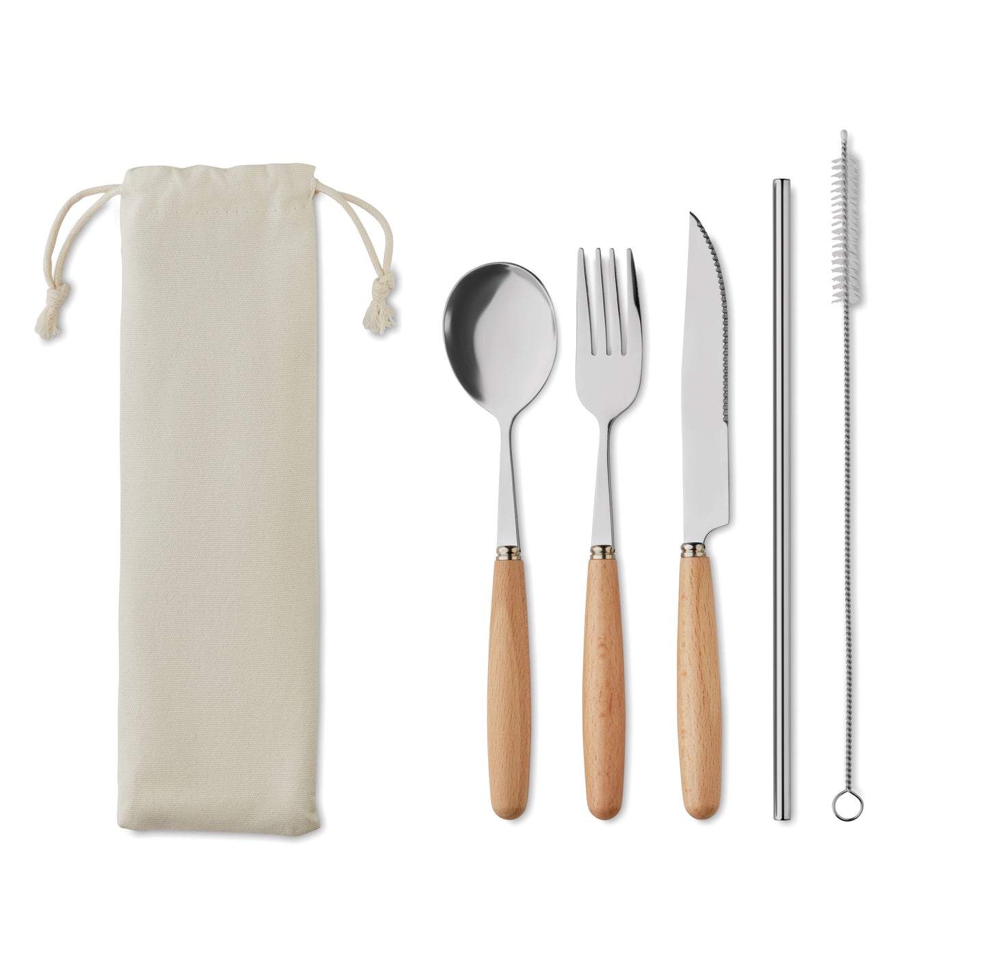 Set De Cutelaria Em Aço