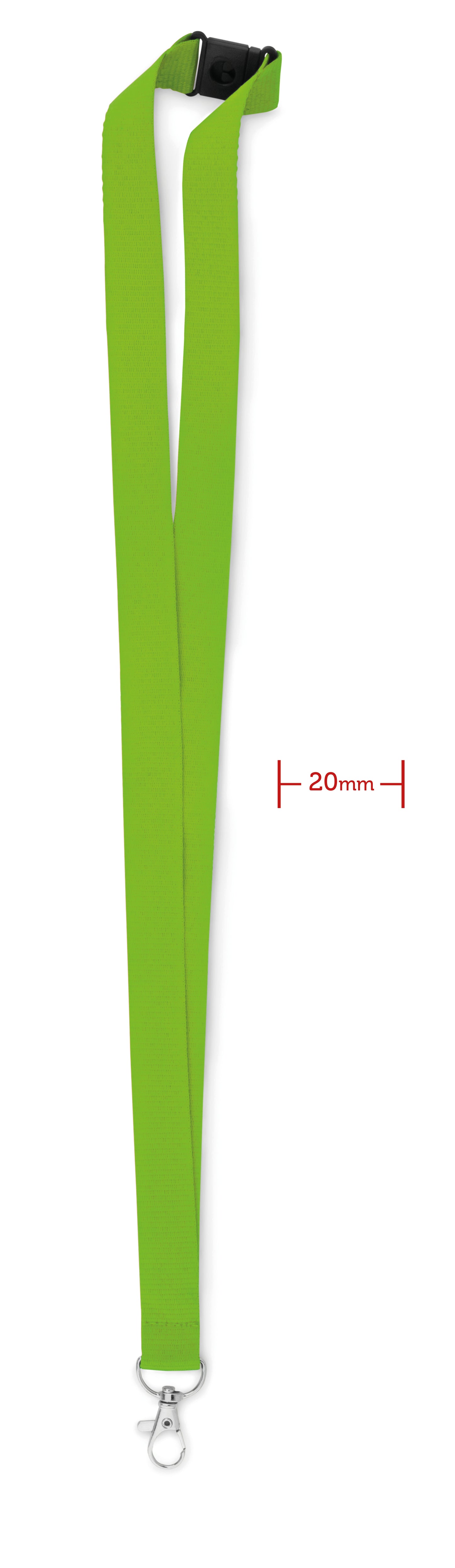 Lanyard Gancho E Fivela 20 Mm