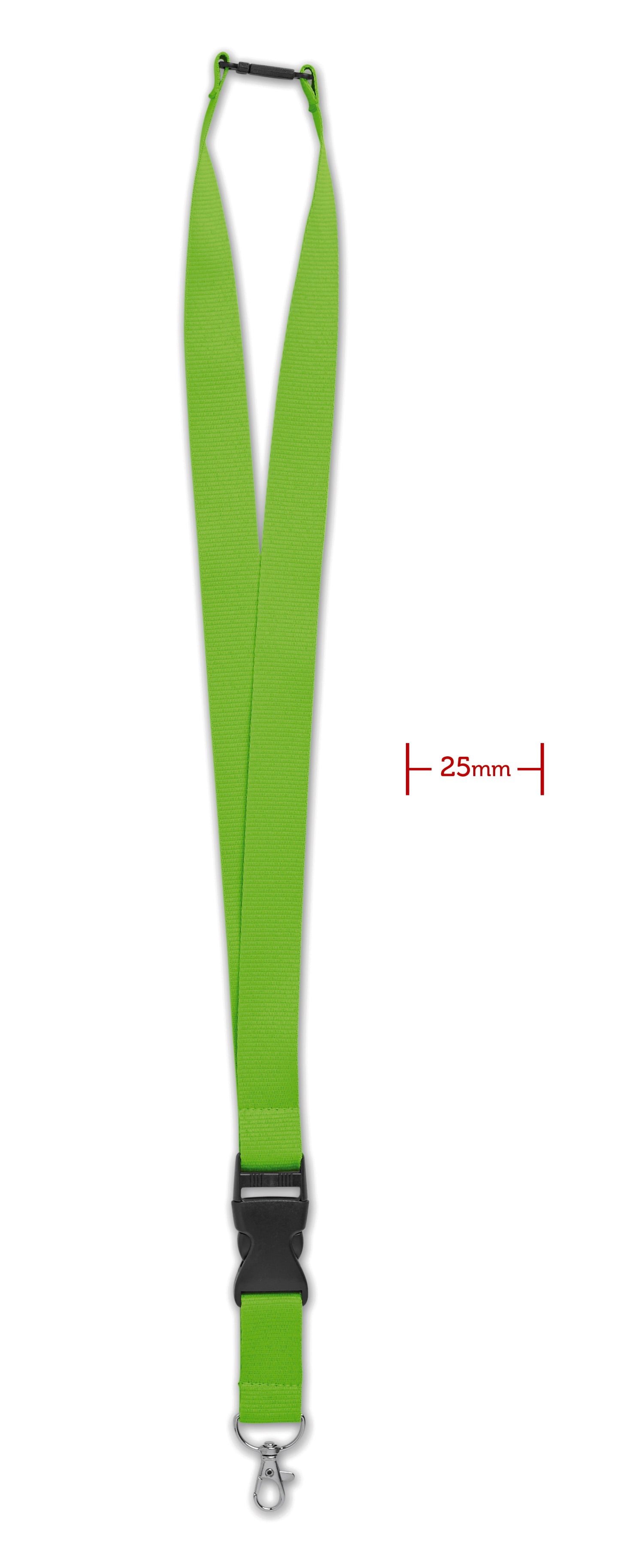 Lanyard 25Mm Gancho De Metal