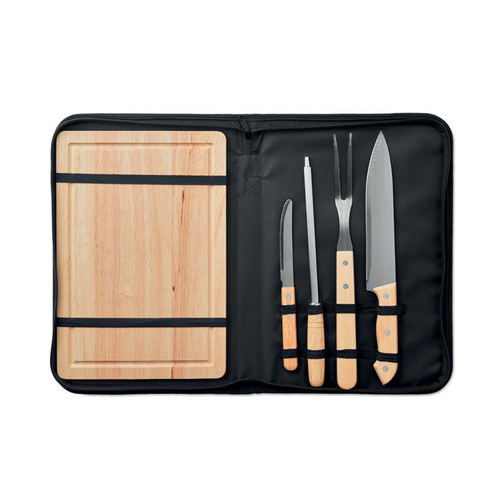 Set De 4 Acessórios Para Bbq
