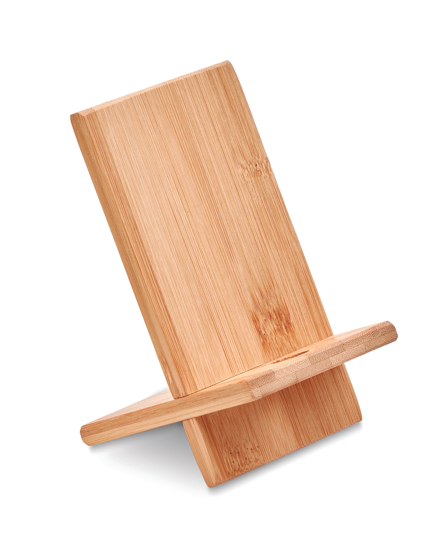 Suporte De Telefone De Bambu