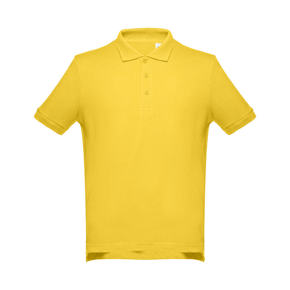 THC ADAM II. Polo para homem de manga curta em algodão