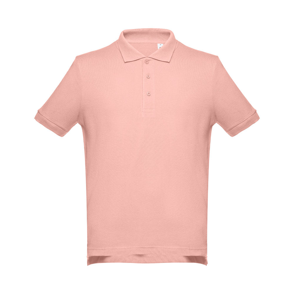 THC ADAM II. Polo para homem de manga curta em algodão