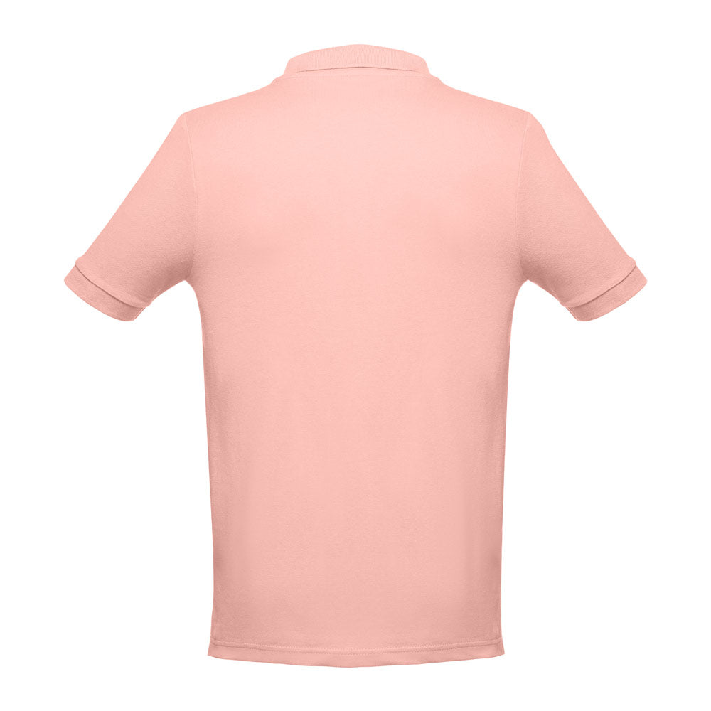 THC ADAM II. Polo para homem de manga curta em algodão