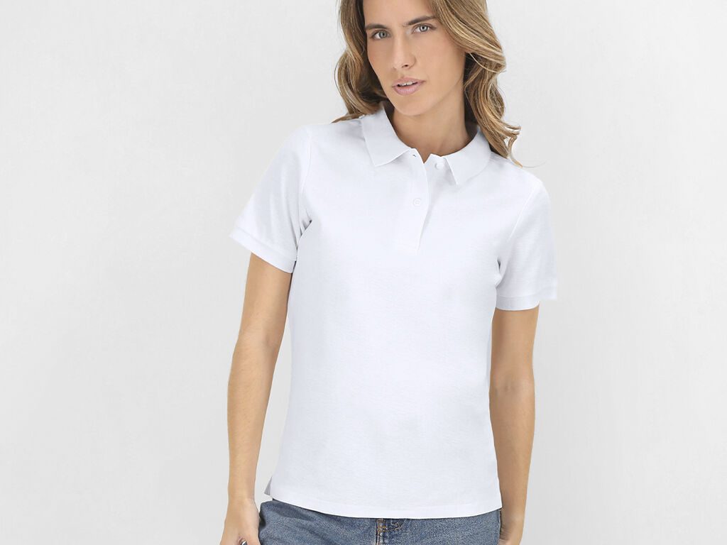 Polo Mulher Branco Koupan