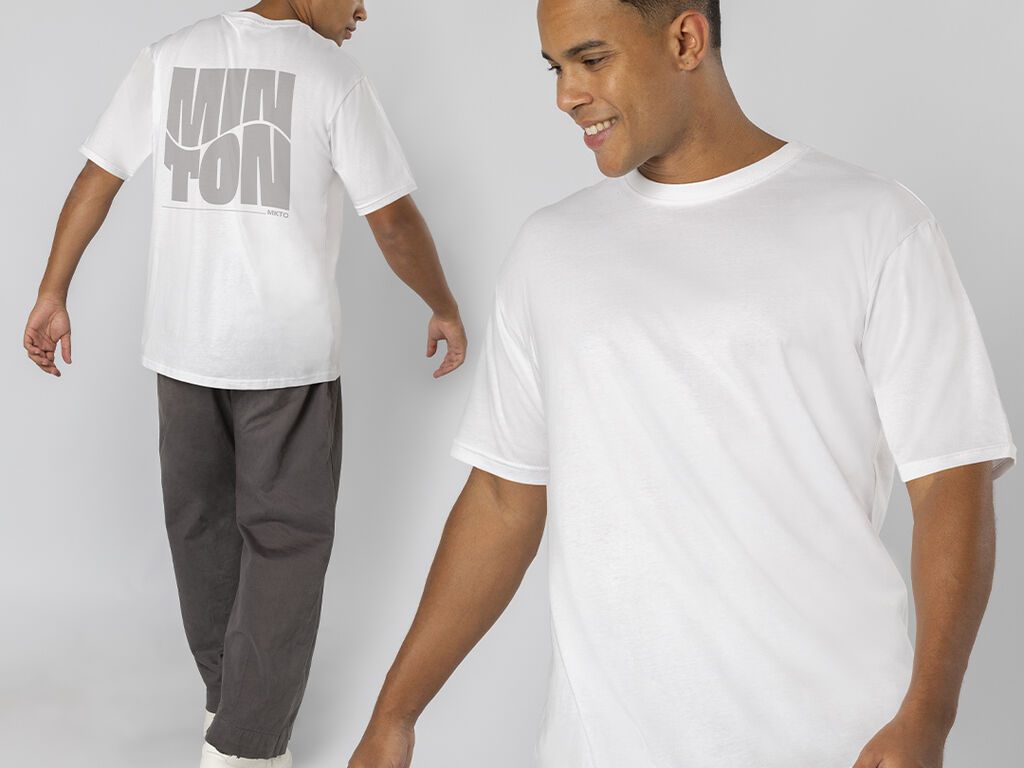 T-Shirt Adulto Oversize Minton