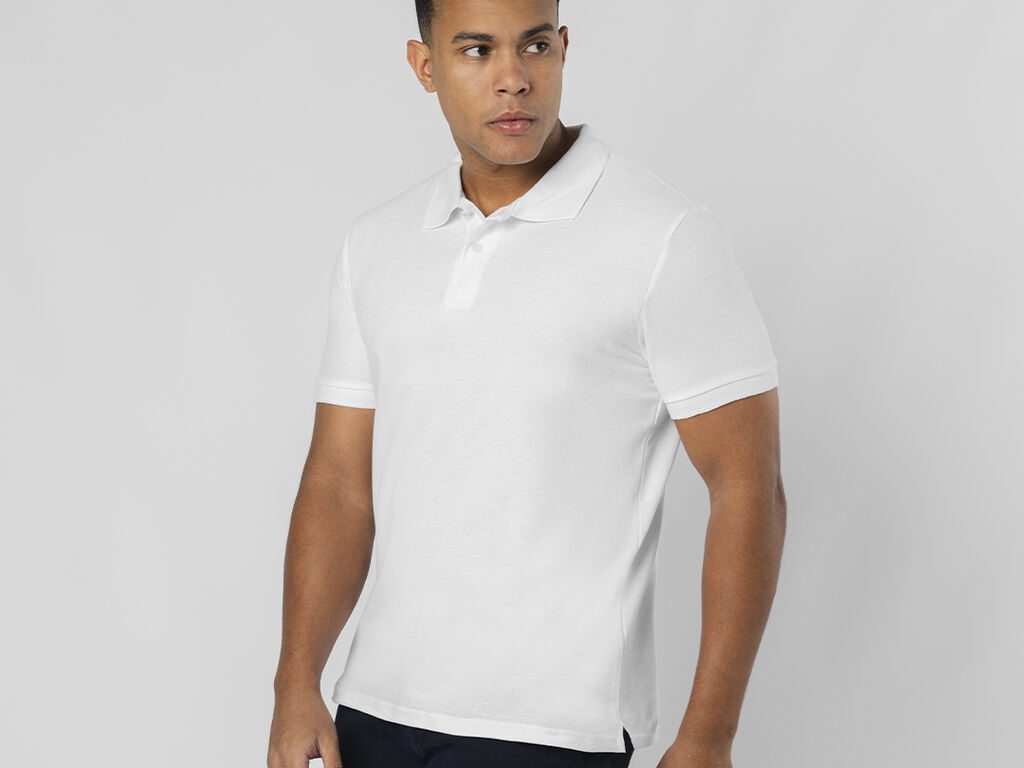 Polo Adulto Branco Charles