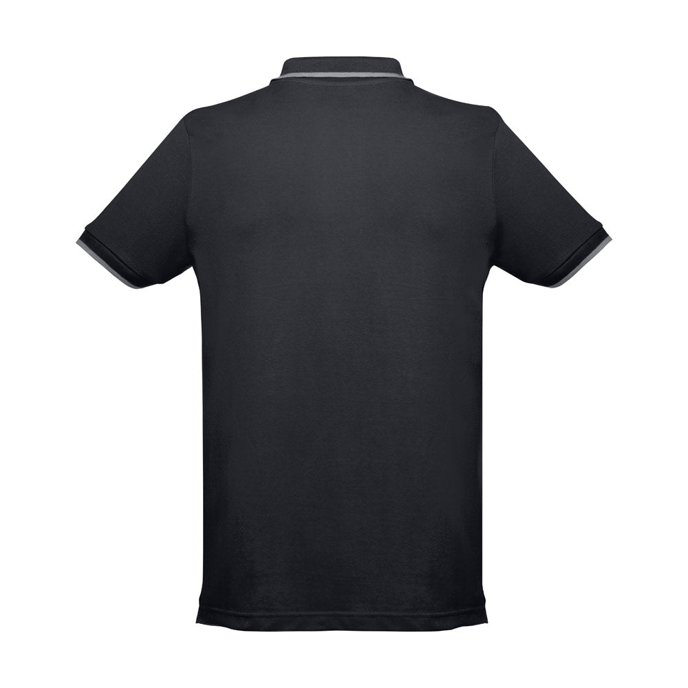 THC ROME. Polo bicolor para homem em algodão