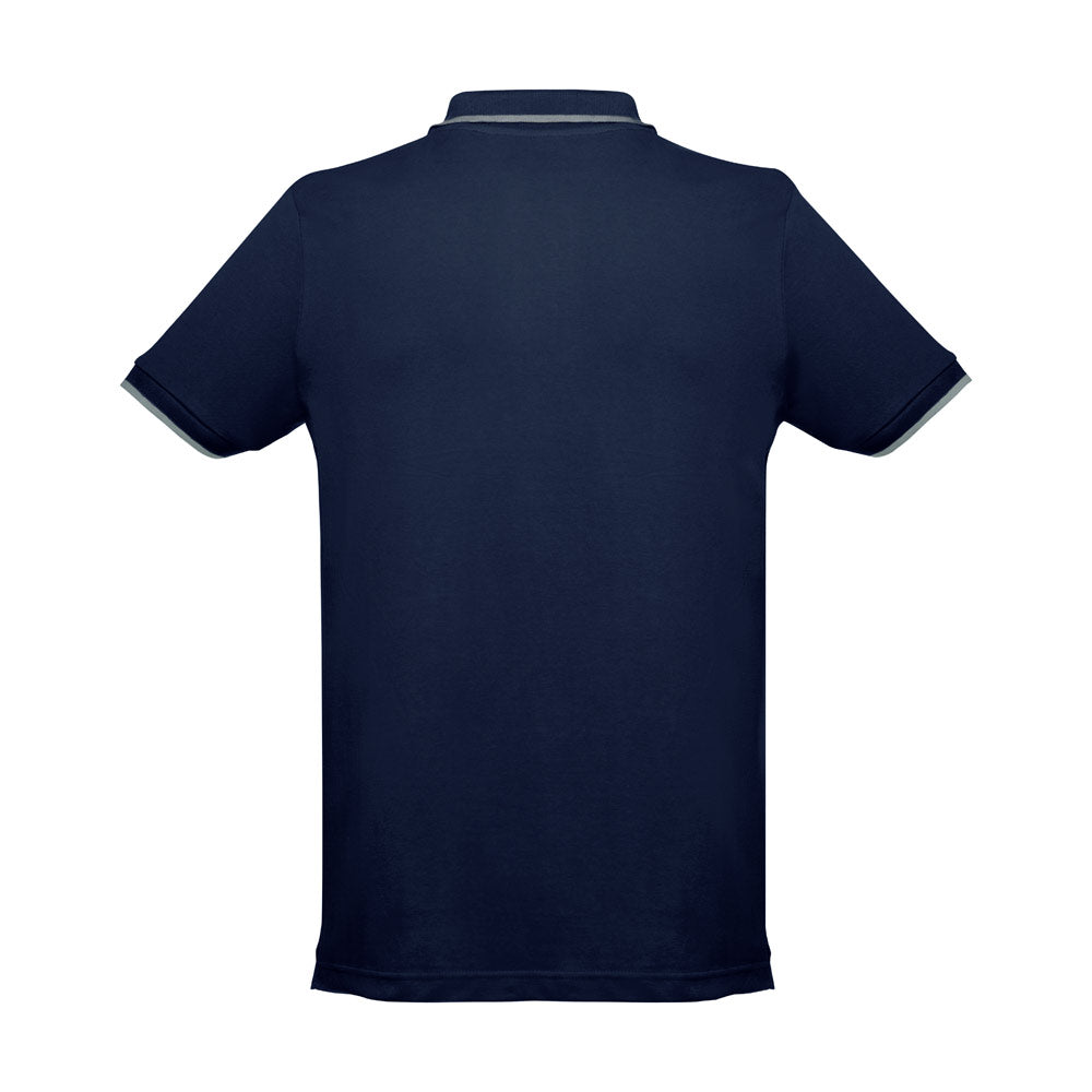 THC ROME. Polo bicolor para homem em algodão