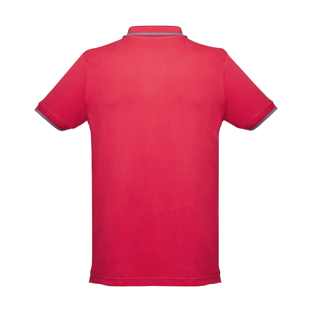 THC ROME. Polo bicolor para homem em algodão
