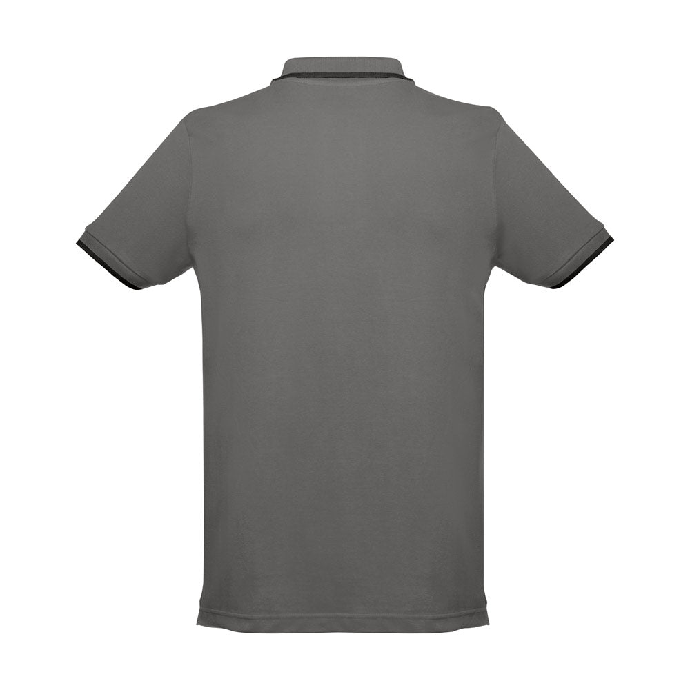 THC ROME. Polo bicolor para homem em algodão