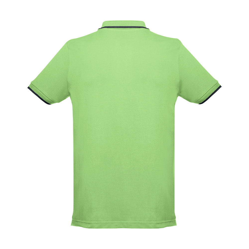 THC ROME. Polo bicolor para homem em algodão