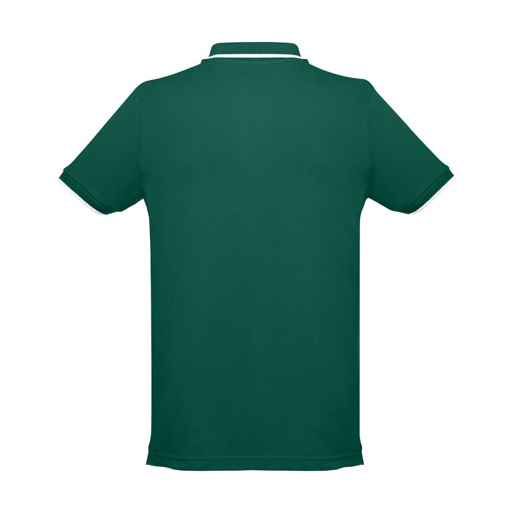 THC ROME. Polo bicolor para homem em algodão