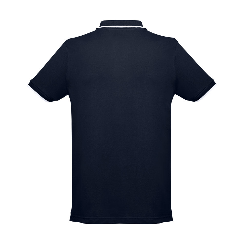 THC ROME. Polo bicolor para homem em algodão