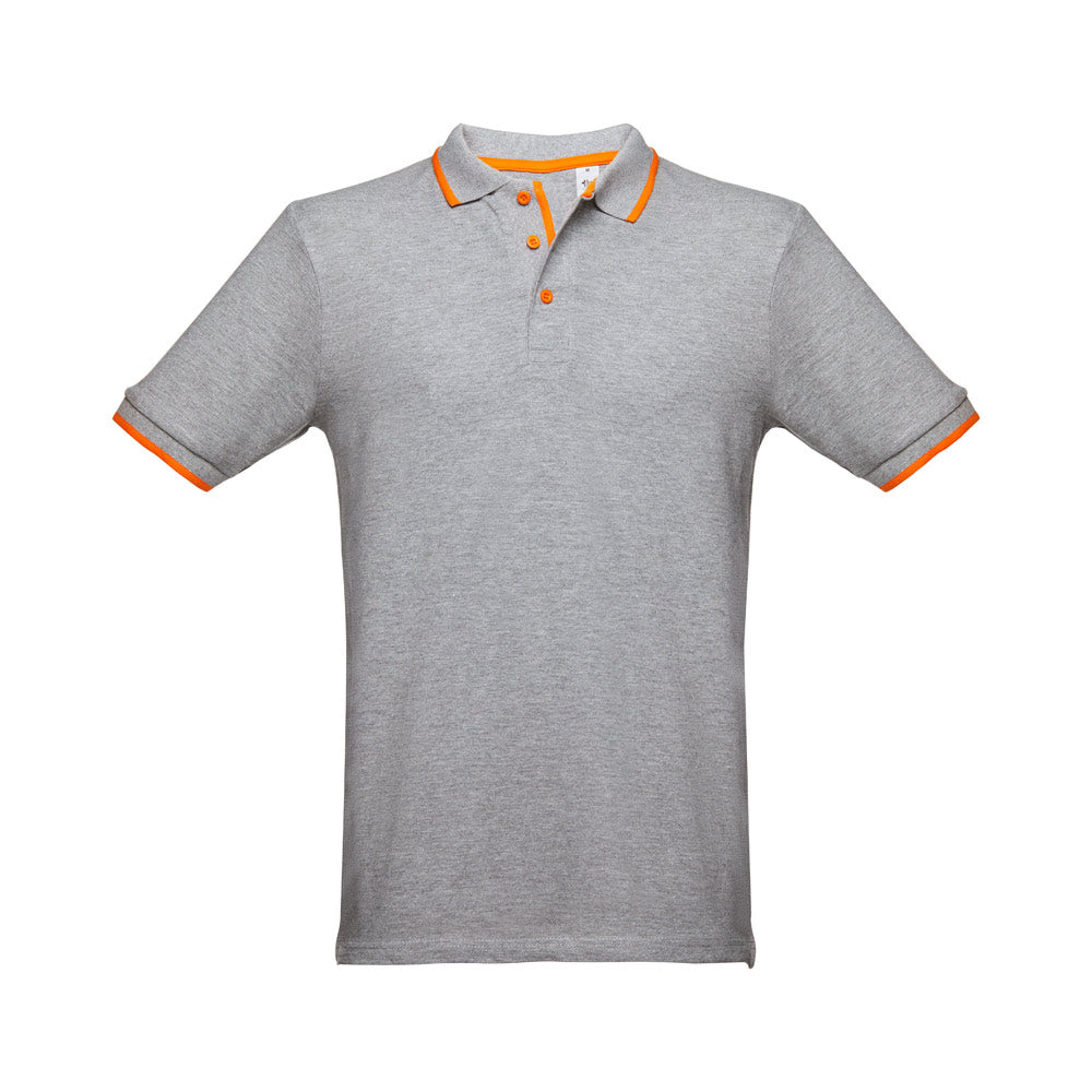 THC ROME. Polo bicolor para homem em algodão