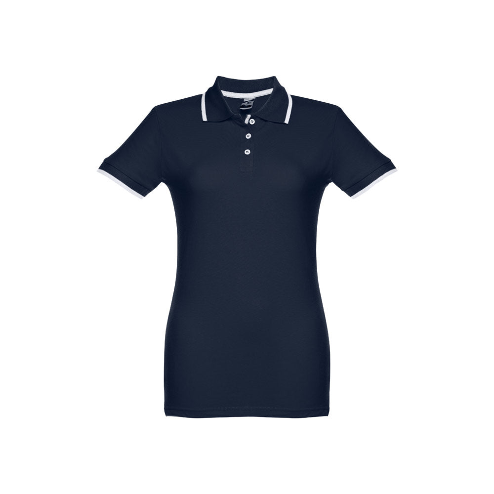 THC ROME WOMEN. Polo bicolor para senhora