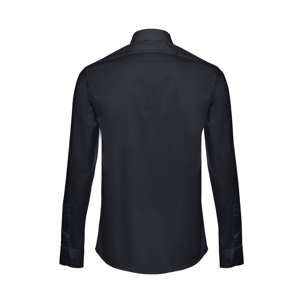 THC PARIS. Camisa popelina de manga comprida para homem