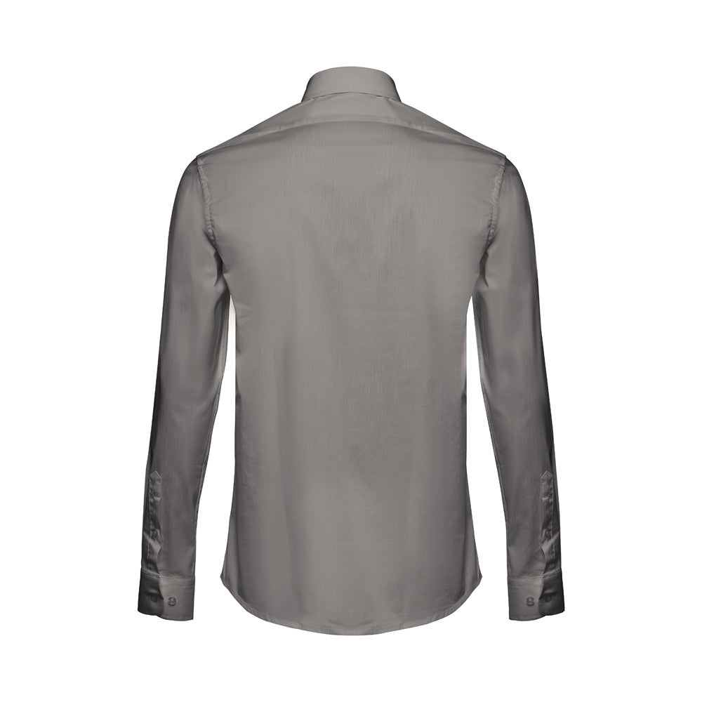 THC PARIS. Camisa popelina de manga comprida para homem