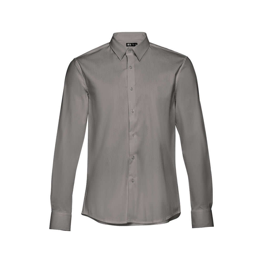 THC PARIS. Camisa popelina de manga comprida para homem