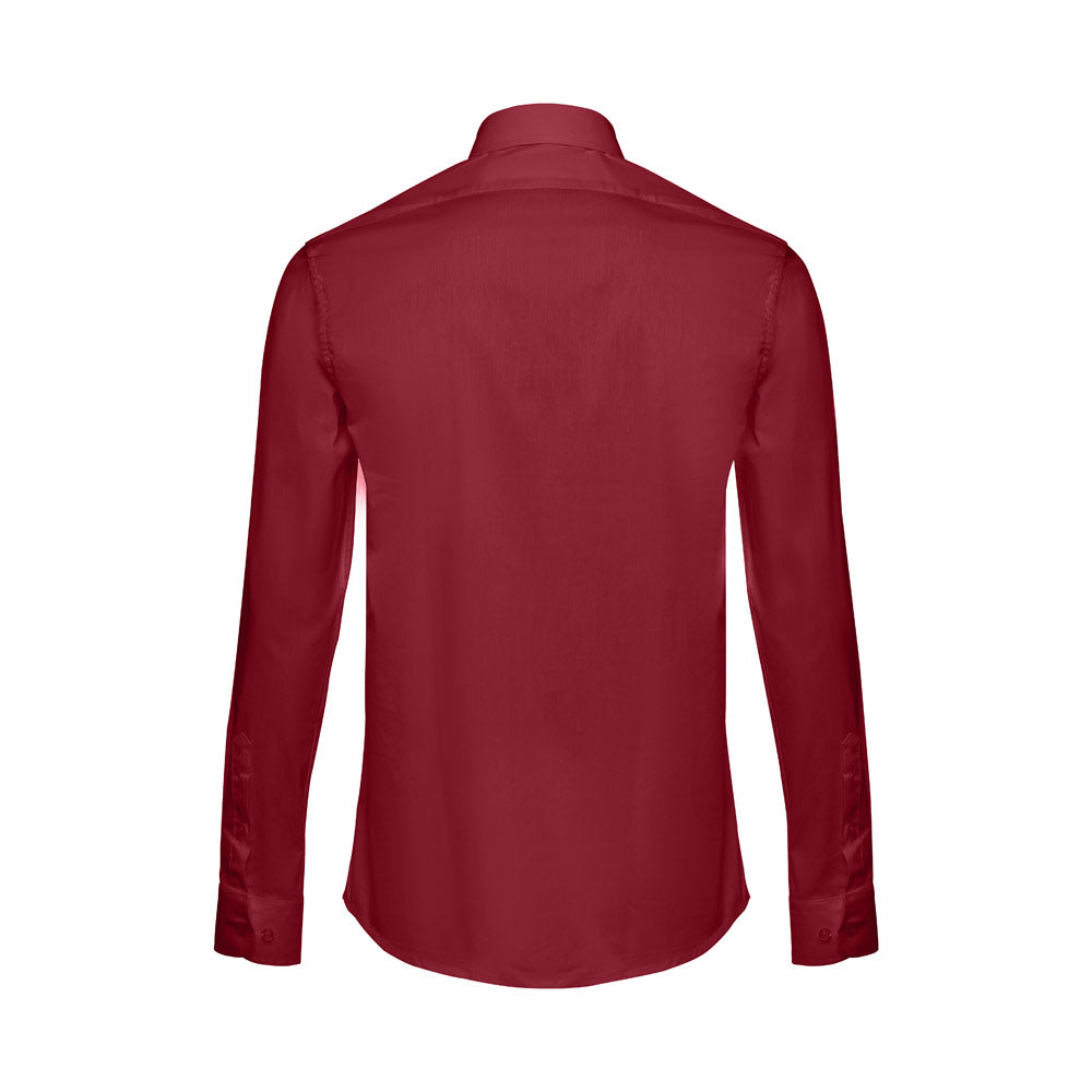 THC PARIS. Camisa popelina de manga comprida para homem
