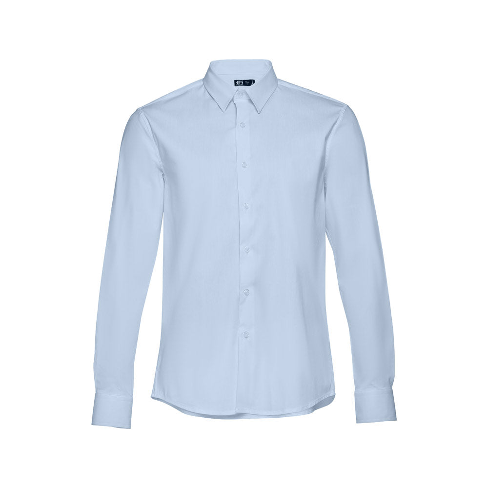 THC PARIS. Camisa popelina de manga comprida para homem