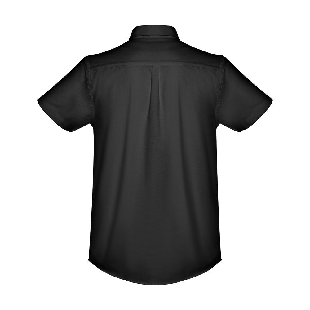 THC LONDON. Camisa oxford de manga curta para homem