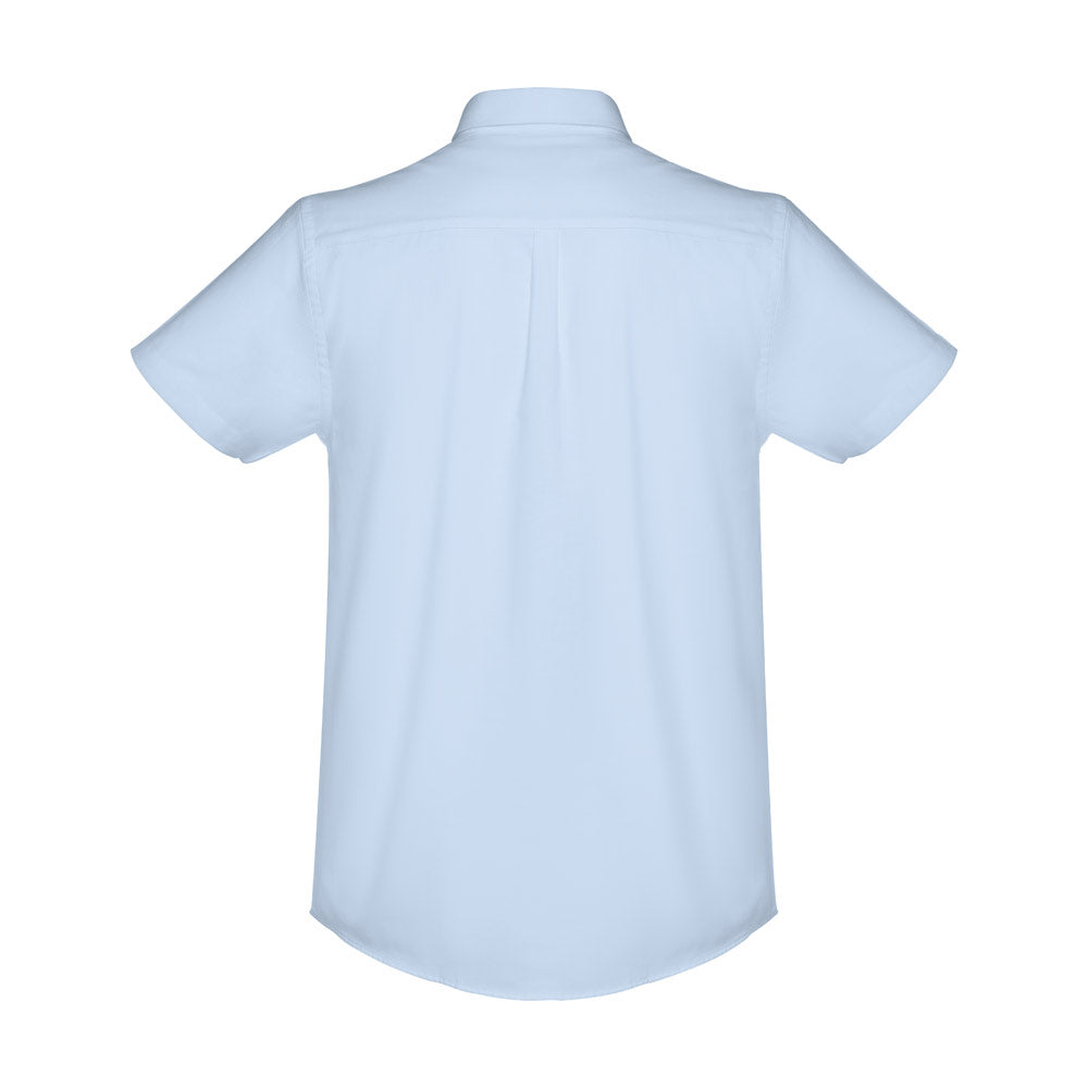 THC LONDON. Camisa oxford de manga curta para homem
