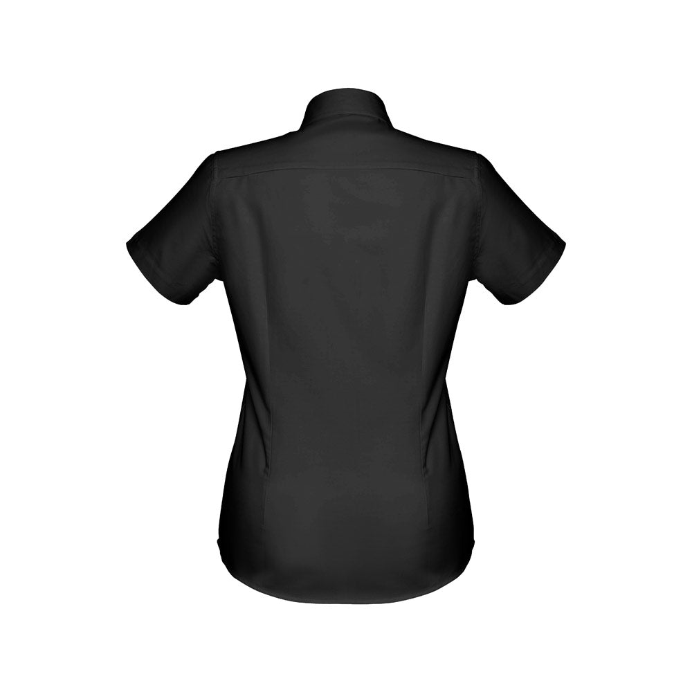 THC LONDON WOMEN. Camisa oxford de manga curta para senhora