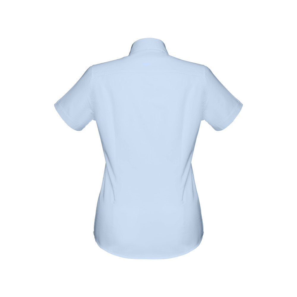 THC LONDON WOMEN. Camisa oxford de manga curta para senhora