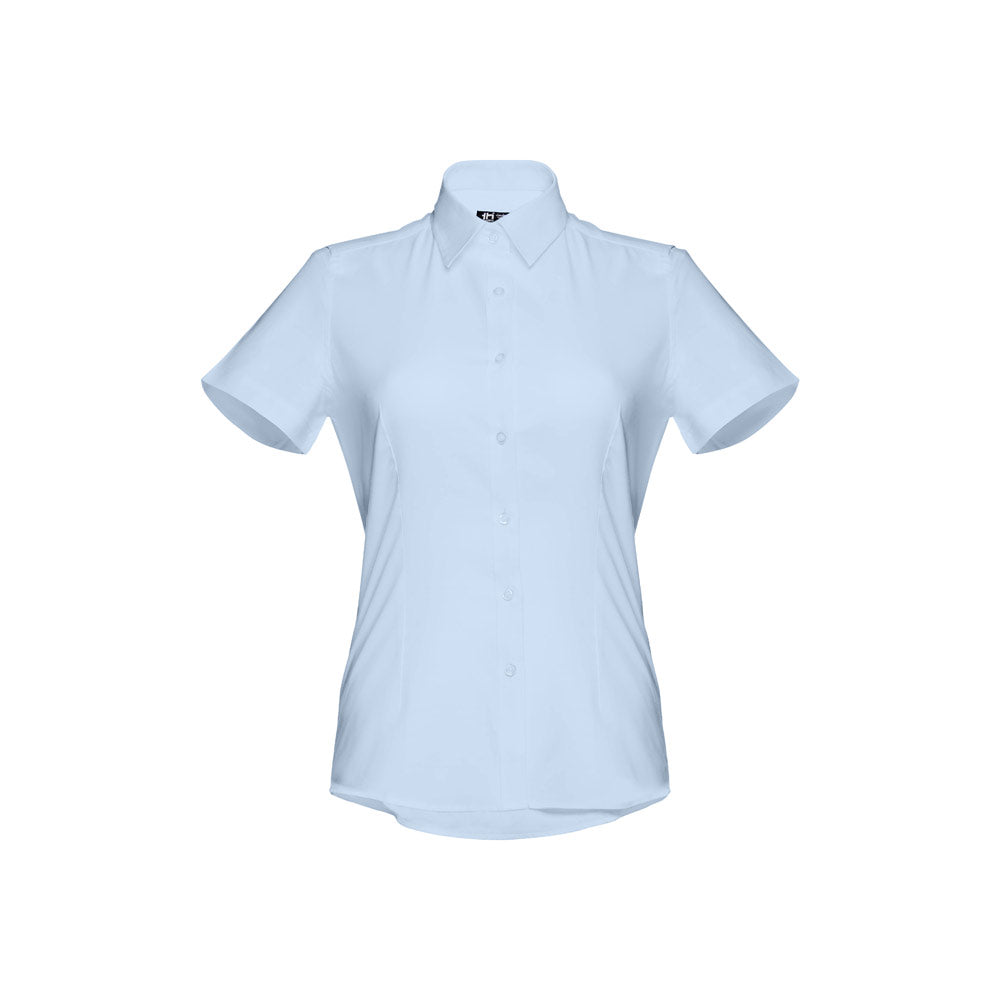 THC LONDON WOMEN. Camisa oxford de manga curta para senhora