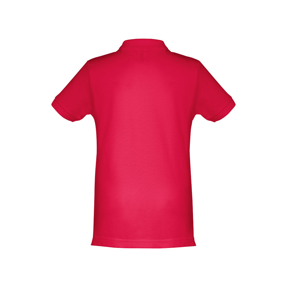 THC ADAM KIDS. Polo para criança (unissexo) de manga curta em algodão