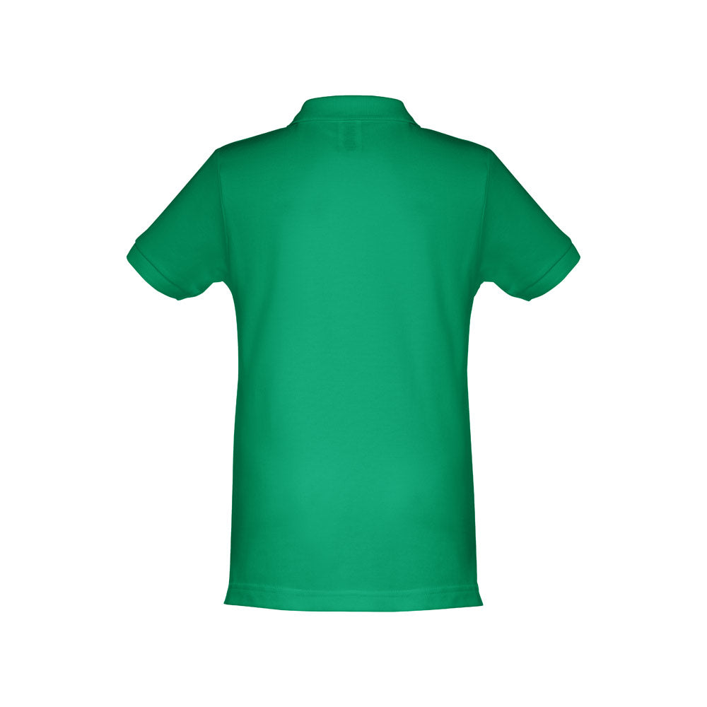THC ADAM KIDS. Polo para criança (unissexo) de manga curta em algodão