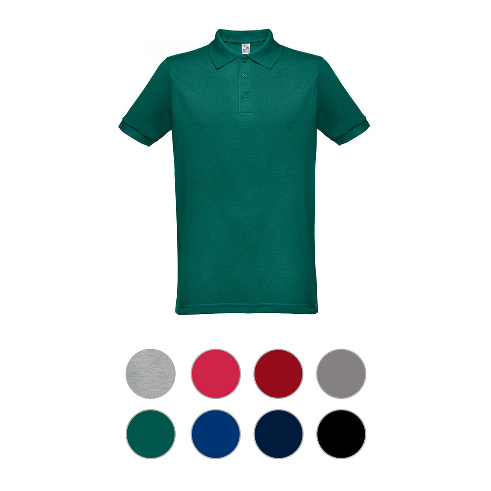 THC BERLIN. Polo de manga curta para homem