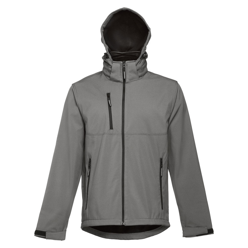 THC ZAGREB. Casaco softshell para homem em poliéster e elastano