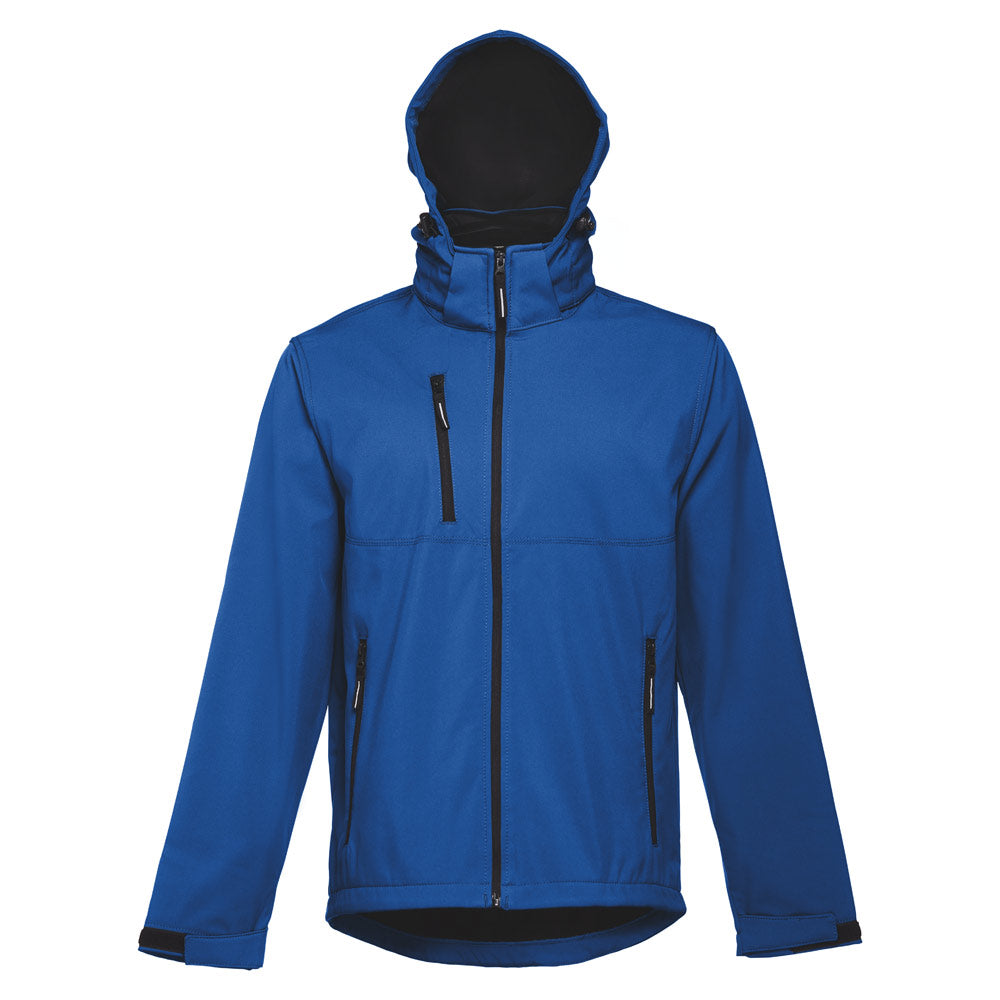 THC ZAGREB. Casaco softshell para homem em poliéster e elastano