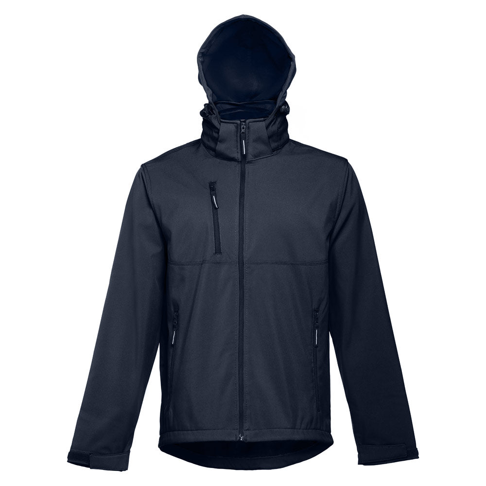THC ZAGREB. Casaco softshell para homem em poliéster e elastano
